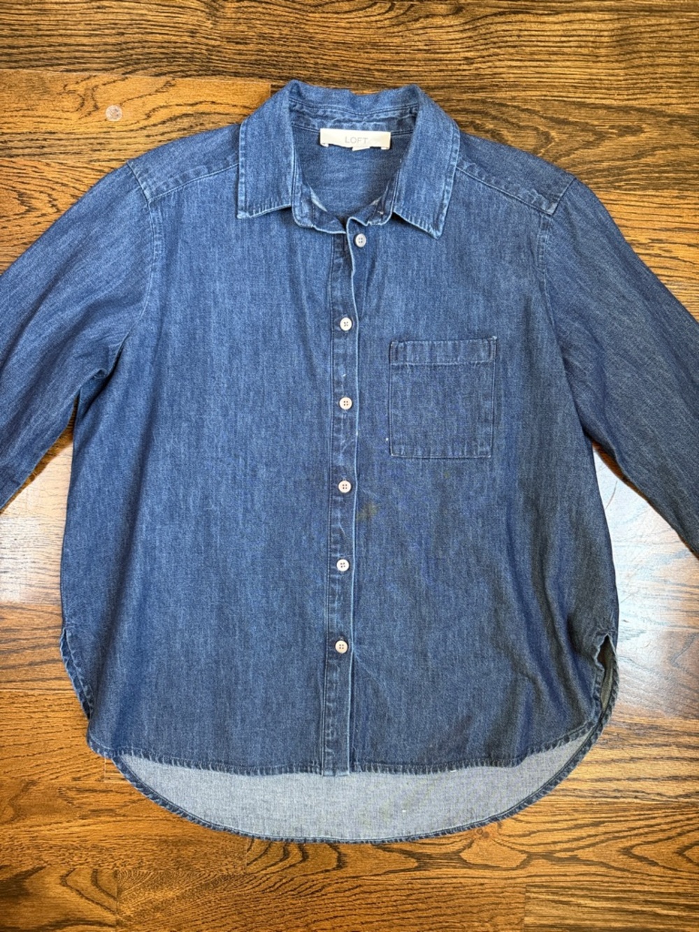 Loft Denim Button Down Size X-Small